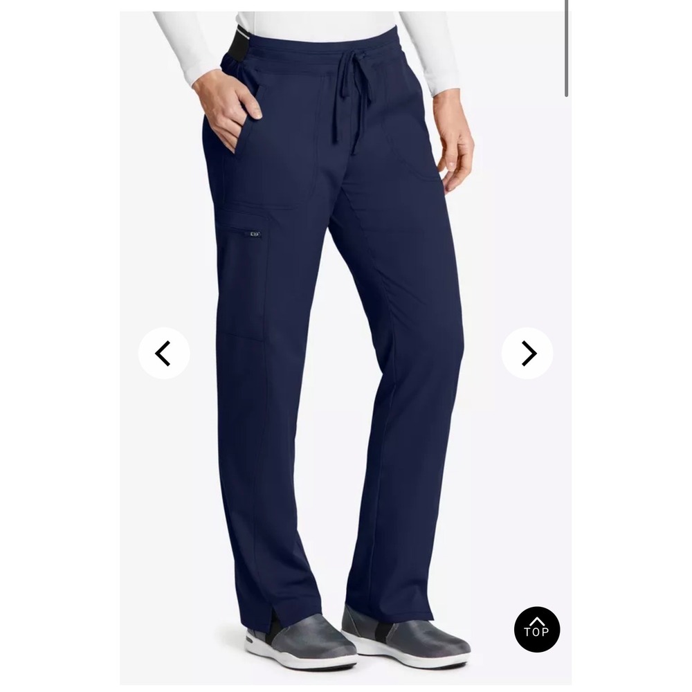 Greys Anatomy by Barco Spandex Stretch Scrub Pants Navy Blue Mens Medium M